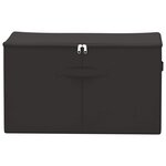 vidaXL Boîte de rangement 6 Pièces Anthracite 55 x 35 x 32 cm