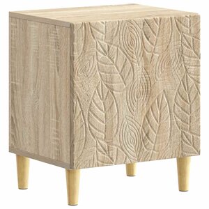 vidaXL Table de chevet Chêne Sonoma 43 x 34 5 x 50 cm
