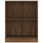 vidaXL Bibliothèque Chêne marron 60x24x76 cm Bois d'ingénierie