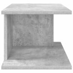 vidaXL Table de chevet 2 Pièces Gris béton 40 x 30 x 25 cm