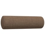vidaXL Ensemble de canapés 3 Pièces repose-pied et coussins décoratifs