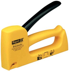 Pistolet agrafeur HOBBY R13 ergonomic  jaune RAPID