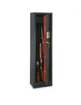 THIRARD - Armoire à fusils Monteria  fermeture électronique à code  4 pênes  capacité de 5 fusils - THIRARD