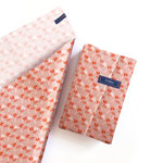 KIT Feuille cadeau réutilisable S Orange Hendaye