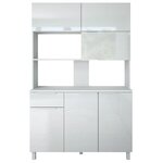 Buffet de cuisine contemporain - 120 x 46 5