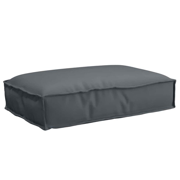 vidaXL Coussin pour assise de palette Anthracite 60 x 40 x 8 cm