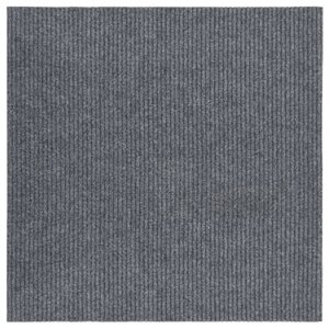 vidaXL Tapis 100x100 cm gris