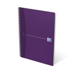 Cahier reliure spirale 21 x 29 7 cm 180 pages ligné 7 mm papier 90g OXFORD