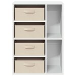vidaXL Buffet Blanc 60 x 33 5 x 84 cm