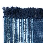 vidaXL Tapis Kilim Coton 120 x 180 cm avec motif Bleu