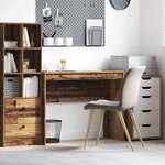 vidaXL Bureau Bois ancien 100 x 40 x 76 cm Bois d'ingénierie