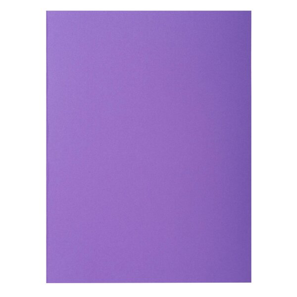 Paquet De 10 Chemises Rock''s 210 - 24x32cm - Violine - X 10 - Exacompta