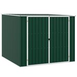 vidaXL Abri de jardin Vert 195x198x159 cm Acier galvanisé