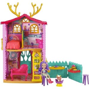 Chateau royal - maison mini-poupÉe - enchantimals, figurines
