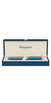 Waterman hemisphere stylo plume  azur  plume moyenne  encre bleue  coffret cadeau