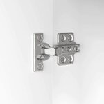 vidaXL Cabinet de salle de bain Blanc brillant 30 5 x 30 x 101 cm