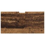 vidaXL Ensemble de mobilier de salle de bain 3 Pièces Bois Ancien