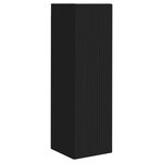 vidaXL Meuble TV 5 Pièces Noir