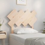 vidaXL Tête de lit 92x3x81 cm Bois massif de pin