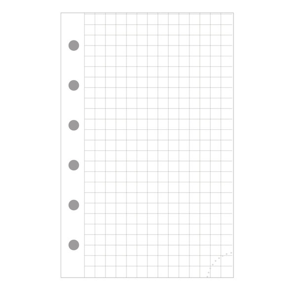 Recharge accessoire Exatime 21 quadrillé 5x5 32 feuillets 210x142 mm EXACOMPTA