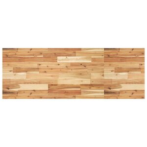 vidaXL Dessus de table rectangulaire 160x50x2 cm bois massif d'acacia
