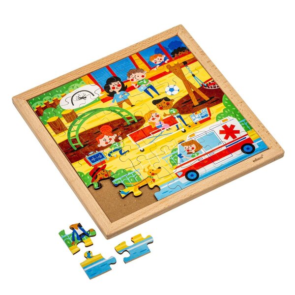 Services d'urgence - ambulance  49 pièces de puzzle