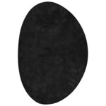 vidaXL Tapis HUARTE Noir 120 x 170 cm Polyester
