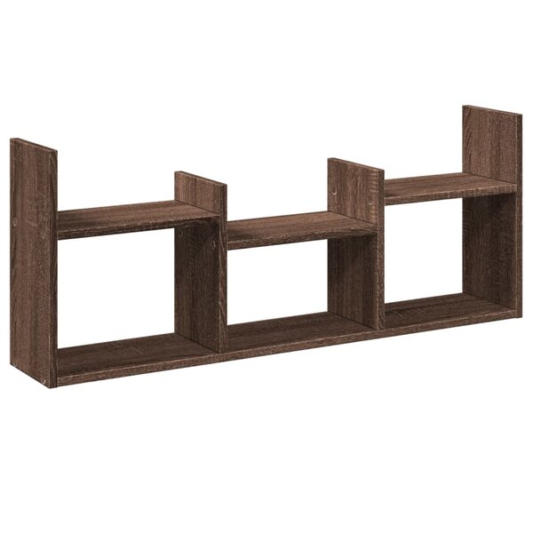 vidaXL Armoire murale 100x18x40 cm chêne marron bois d'ingénierie