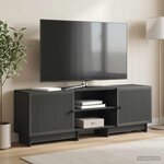 vidaXL Meuble TV Noir 150 x 31 x 50 cm Bois d’ingénierie