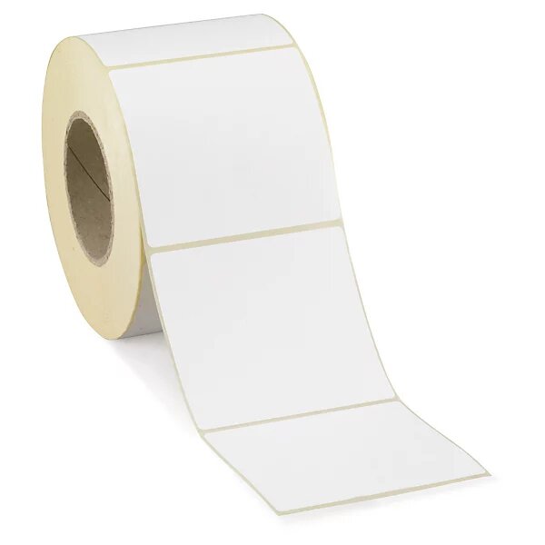 Étiquette vélin transfert thermique ultra-adhésive mandrin 76 mm 100x50 mm (lot de 2400)
