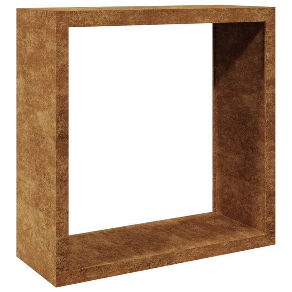 VidaXL Étagère à bois 100x40x100 cm acier résistant aux intempéries