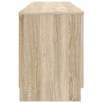 vidaXL Armoire de lit 2 Pièces Chêne Sonoma 66 x 35 x 48 cm