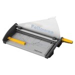 Cisaille à levier Plasma, format A3, noir/jaune, 40 feuilles, longueur 460 mm FELLOWES