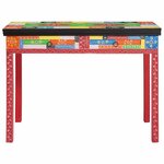 vidaXL Bureau Marron 100 x 50 x 75 cm Bois de manguier massif