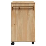 vidaXL Chariot de cuisine OTTA 59x45x80 cm bois massif de pin
