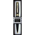 Stylo bille noir rétractable super frère - draeger paris