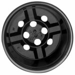 vidaXL Pot à fleurs 50 Pièces Noir Ø 15 x 12 5 cm Plastique