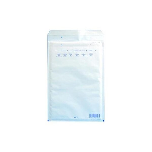 Bte de 100 pochette à bulles 215x265 kraft blanc 90g clairefontaine
