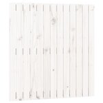 vidaXL Tête de lit murale Blanc 82 5x3x90 cm Bois massif de pin