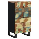 vidaXL Buffet avec 3 tiroirs 40x33 5x75 cm bois massif de récupération