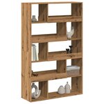 vidaXL Bibliothèque chêne artisanal 100x33x156 5 cm bois d'ingénierie