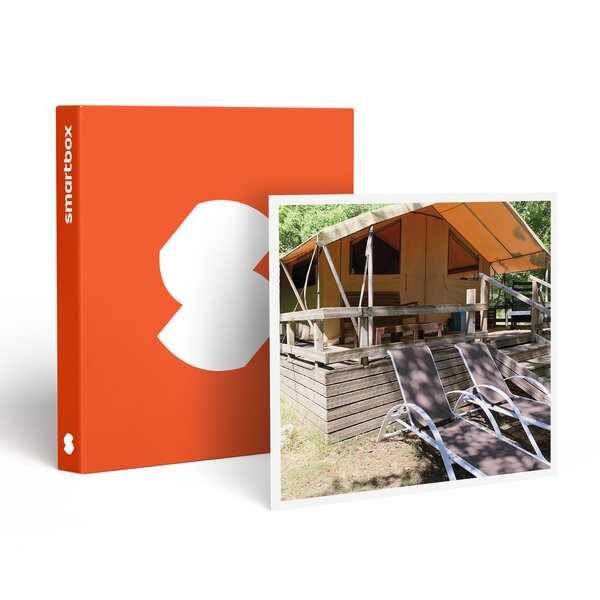 SMARTBOX - Coffret Cadeau Séjour insolite en famille : 3 jours en tente Nature près d'Auxerre -  Séjour