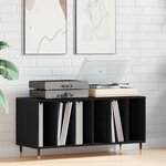 Meuble de rangement vidaXL Chêne noir 100x38x48 cm Bois d'ingénierie