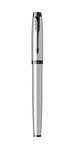 Parker im monochrome stylo plume  gris mat  plume moyenne  encre bleue  coffret cadeau