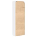 vidaXL Armoire de rangement blanc 70x42 5x225 cm bois d'ingénierie