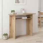 vidaXL Table console Chêne artisanal 100 x 39 5 x 75 cm