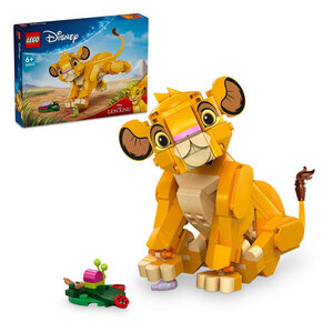 LEGO® Disney™ 43243 : Simba  le Bébé du Roi Lion - Un Set de Construction Magique pour les Enfants