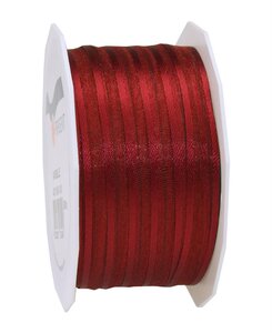 Organza marseille 50-m-rouleau 10 mm  bordeaux