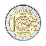 2 euros commémorative Luxembourg 2024 - Feierstëppler.