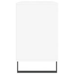 vidaXL Armoire à chaussures Blanc 102x36x60 cm Bois d'ingénierie